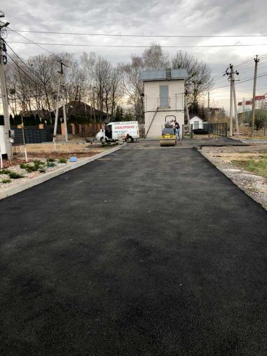 укладка асфальта